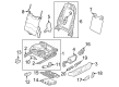 Diagram for Volkswagen Power Seat Switch - 11A-959-769-9B9