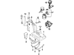 Diagram for Volkswagen Fuel Filler Housing - 1H0-201-253-B
