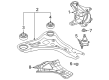 Diagram for Volkswagen ID.4 Control Arm - 1EK-407-151