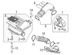 Diagram for 2014 Volkswagen Jetta Air Intake Hose - 04E-129-654-J