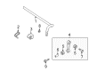 Diagram for Volkswagen Golf Sway Bar - 1J0-411-305-A