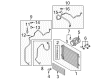 Diagram for Volkswagen Jetta Cooling Fan Assembly - 1KM-959-455-E