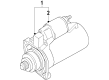 Diagram for Volkswagen Passat Starter - 02M-911-024-X