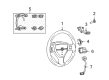 Diagram for Volkswagen Routan Steering Wheel - 7B0-419-091-Q-DX9