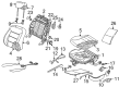Diagram for Volkswagen Jetta Seat Heater Pad - 1J0-963-556-C