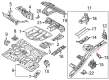 Diagram for Volkswagen Touareg Floor Pan - 7P0-803-261-A