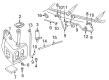 Diagram for Volkswagen Windshield Washer Hose - N-020-348-1
