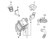 Diagram for Volkswagen Passat Mass Air Flow Sensor - 058-133-471-A