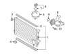 Diagram for Volkswagen Jetta Thermostat Housing - 03L-121-111-AM