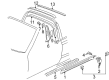Diagram for Volkswagen Cabrio Pillar Panels - 1E0-867-244-A-B41