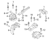 Diagram for Volkswagen Tiguan Engine Mount - 5N0-199-855-E