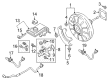 Diagram for Volkswagen Brake Fluid Level Sensor - 1S0-611-377