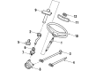 Diagram for Volkswagen Vanagon Steering Wheel - 255-419-651-D-01C