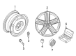 Diagram for Volkswagen e-Golf Alloy Wheels - 5G0-601-025-AH-FZZ