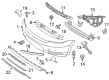 Diagram for Volkswagen Bumper - 5C5-807-417-AD-GRU