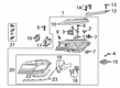 Diagram for Volkswagen Arteon Headlight - 3G8-941-114-J