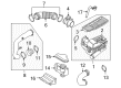 Diagram for Volkswagen Jetta Air Intake Hose - 1K0-129-684-B
