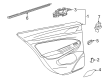 Diagram for Volkswagen Golf R Weather Strip - 5H4-839-480