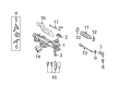 Diagram for Volkswagen Rabbit Rack and Pinions - 1K1-423-055-M