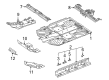 Diagram for Volkswagen Floor Pan - 1EA-803-205