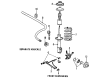 Diagram for Volkswagen Jetta Control Arm - 1H0-407-152