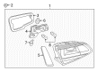 Diagram for Volkswagen GTI Back Up Light - 5G0-945-093-AF