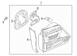 Diagram for Volkswagen Atlas Back Up Light - 3CN-945-308-A