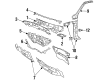 Diagram for Volkswagen Jetta Dash Panels - 1H1-863-911-C