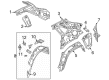 Diagram for Volkswagen Atlas Cross Sport Fender Splash Shield - 3CM-809-412