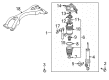 Diagram for 2004 Volkswagen Touareg Shock Absorber - 7L6-513-029-M
