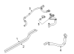 Diagram for Volkswagen ID.4 Coolant Pipe - 1EA-121-070
