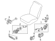 Diagram for Volkswagen Power Seat Gear - 3B0-959-762-AH