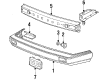 Diagram for Volkswagen Jetta Bumper - 165-807-217-D-GD6