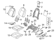 Diagram for Volkswagen Atlas Cross Sport Power Seat Switch - 5C6-881-606-C-82V