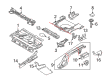Diagram for Volkswagen Beetle Floor Pan - 1Y0-813-111-A