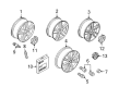Diagram for Volkswagen Wheel Hub Bolt - WHT-002-529