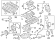 Diagram for Volkswagen Oil Filter Housing - 06L-115-401-K