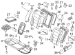 Diagram for Volkswagen Rabbit Seat Cushion Pad - 1K0-885-375-CG
