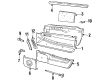 Diagram for 1992 Volkswagen Passat Weather Strip - 357-853-773-C-01C