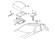 Diagram for Volkswagen Rabbit Antenna - 1K6-035-507-F