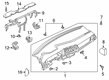 Diagram for 2023 Volkswagen Jetta Instrument Cluster - 17B-857-003-E-RA3