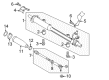 Diagram for Volkswagen Touareg Rack and Pinions - 7P0-422-063-F