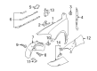 Diagram for Volkswagen Touareg Fender - 7L6-821-102-K