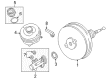 Diagram for Volkswagen Brake Fluid Level Sensor - 893-611-377-A