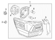Diagram for Volkswagen Atlas Back Up Light - 3CN-945-095-B