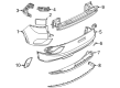 Diagram for Volkswagen Bumper Reflector - 11B-945-702-A