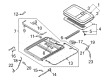 Diagram for Volkswagen Phaeton Weather Strip - 3D5-877-297-B41