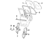Diagram for 1998 Volkswagen Jetta Window Channel - 1HM-839-409-3FZ