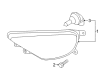 Diagram for Volkswagen Touareg Fog Light - 7P6-941-700-H