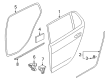 Diagram for Volkswagen Golf R Weather Strip - 5G6-867-913-A